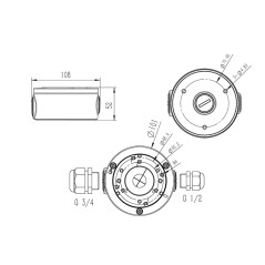 77-920- Burk för kameror grafit bl-d31b