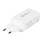 76-013- Nätadapter med dubbla USB-portar och USB-C 65W