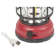 71-456- Latarka kempingowa led usb-c 9w czerwona