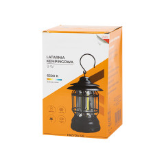 71-456- Camping ficklampa LED USB-C 9W röd