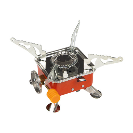 53-138- Bärbar gasolspis för campingkartusch