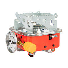 53-138- Bärbar gasolspis för campingkartusch