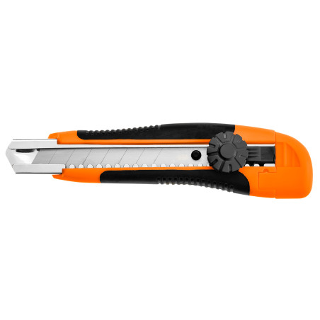 Kniv med 18 mm brytbart blad, skruvlås | HandlaSmidigt.se