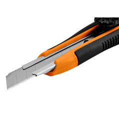 Kniv med 18 mm brytbart blad, skruvlås | HandlaSmidigt.se