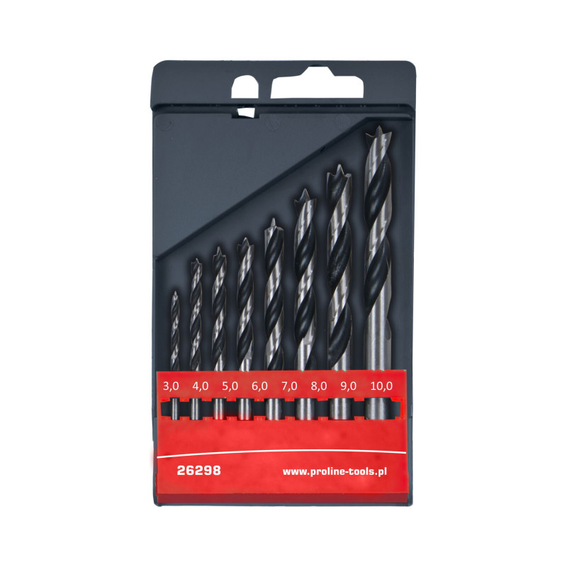 26295 Träborrar för trä 4.0-10.0mm set 5 delar