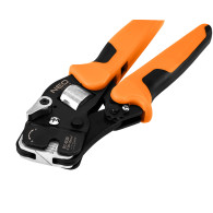 Szczypce do zaciskania końcówek tulejkowych CRV 230mm, samonastawne 0.08 -16 mm2, AWG 26-5