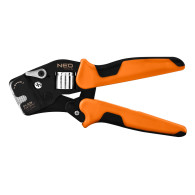 Szczypce do zaciskania końcówek tulejkowych CRV 230mm, samonastawne 0.08 -16 mm2, AWG 26-5