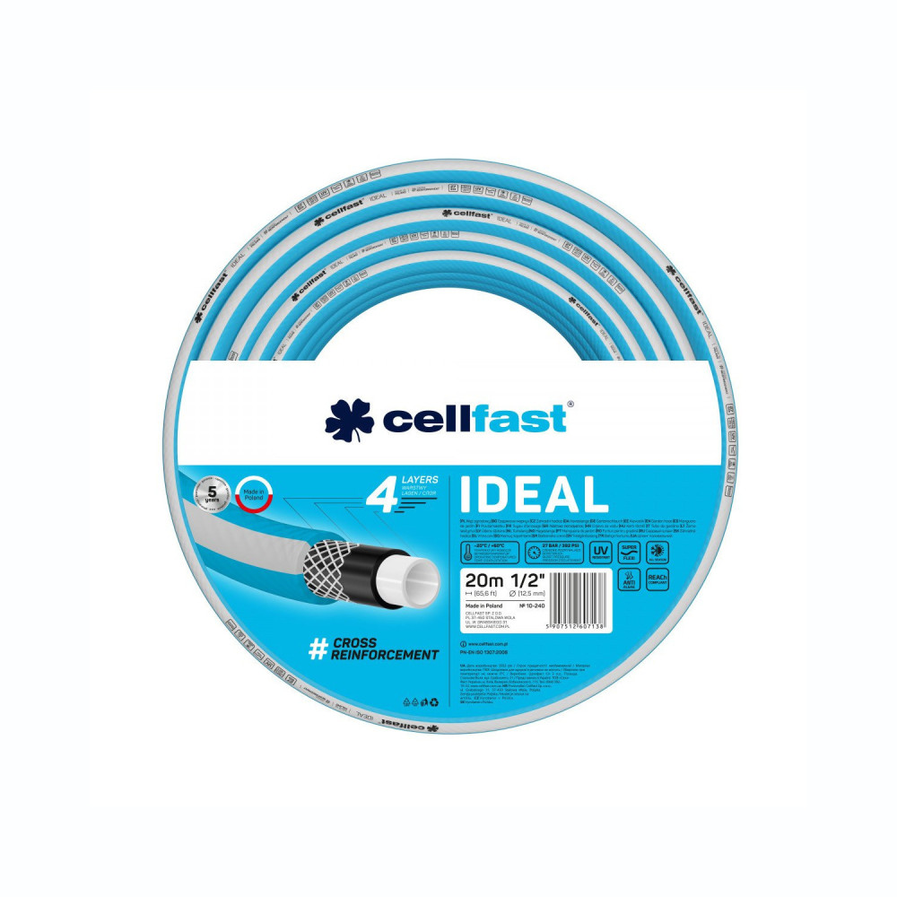 Trädgårdsslang Cellfast IDEAL 1/2' 20m