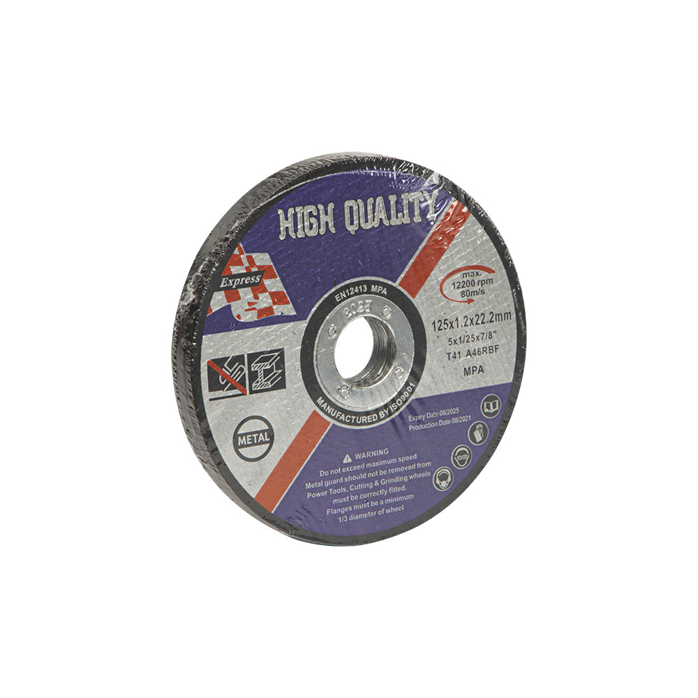 67-043- Tarcza do cięcia metalu 125x1,2mm 5sztuk