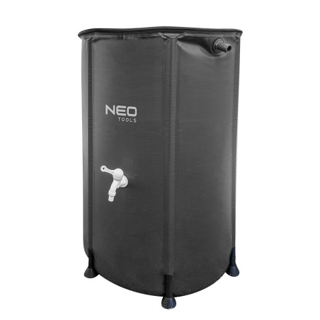 Hopfällbar regnvattenbehållare, 250 L, PVC | HandlaSmidigt.se