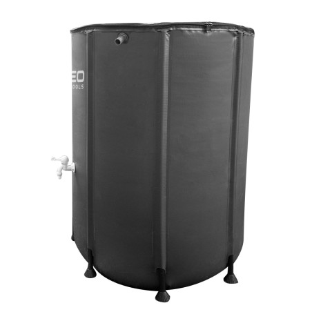 Hopfällbar regnvattenbehållare, 500 L, PVC | HandlaSmidigt.se