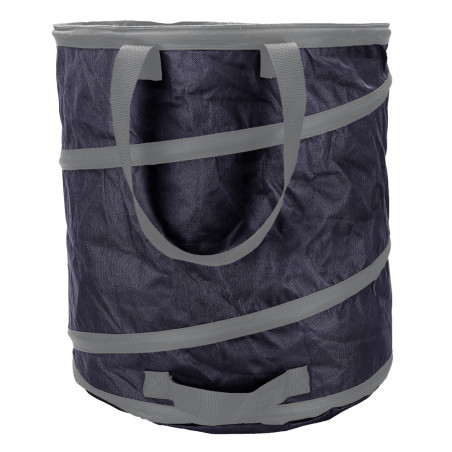 Trädgårdsväska 85 liter, långa handtag, hopfällbar, 180 g/m2