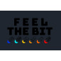 Mugg med tryck FEEL THE BIT, 330 ml