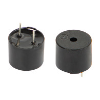 2685 - Svart buzzer utan generator 12mm tryck