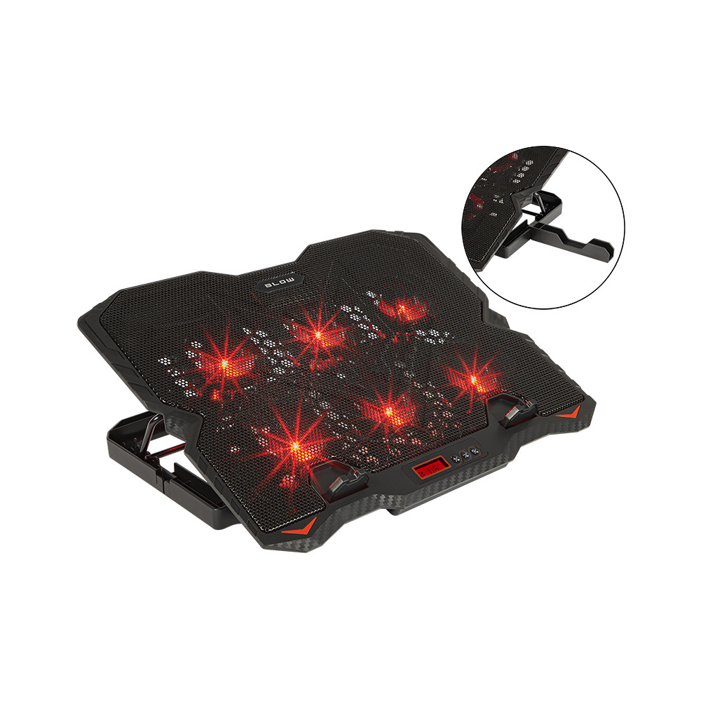66-367- Podstawka chłodząca laptop 6 fan ventus