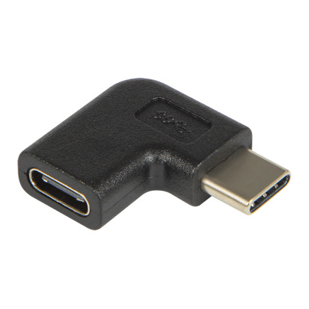 75-794- Adapter USB-uttag USB-C-hane USB-C-vinkeladapter