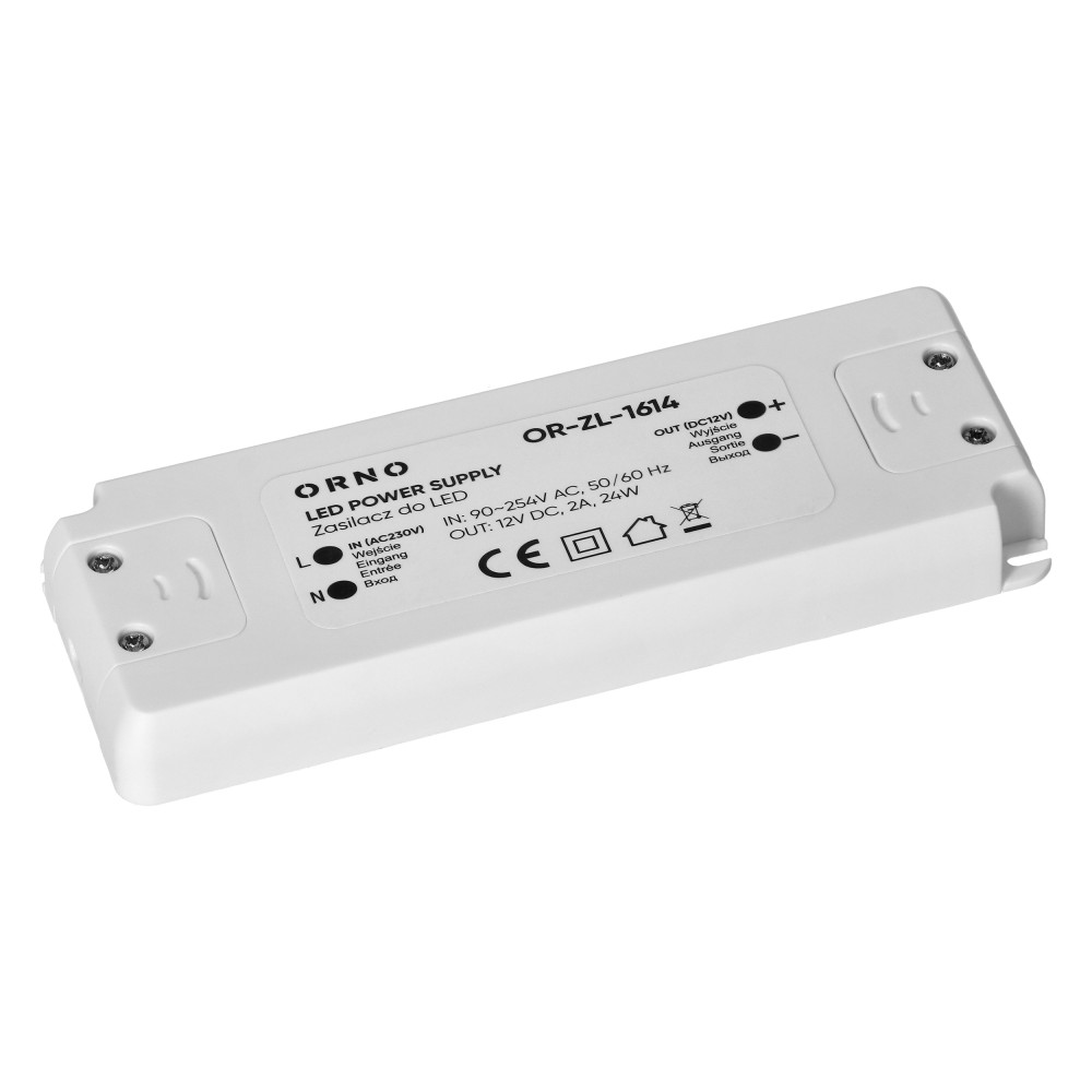 Strömförsörjning för LED 12VDC 24W, IP20 Strömförsörjning för LED 12VDC 24W, IP20