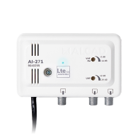 Wzmacniacz antenowy wewnętrzny 2 wyjścia LTE700 AI-271 ALCAD