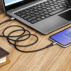 USB-C-kabel - Lightning C94 MFi 1 m Kruger&Matz | HandlaSmidigt.se
