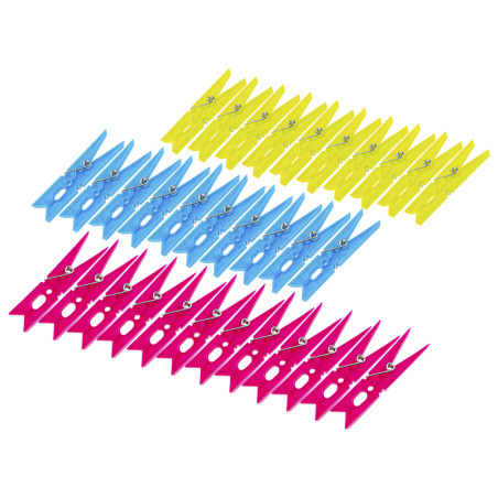 53-204- Tvättklämmor 32 stycken