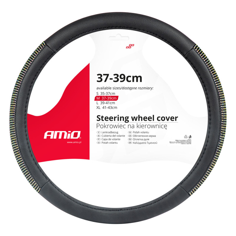 Skydd överdrag till bilratt 37-39cm swc-44-m amio-02985