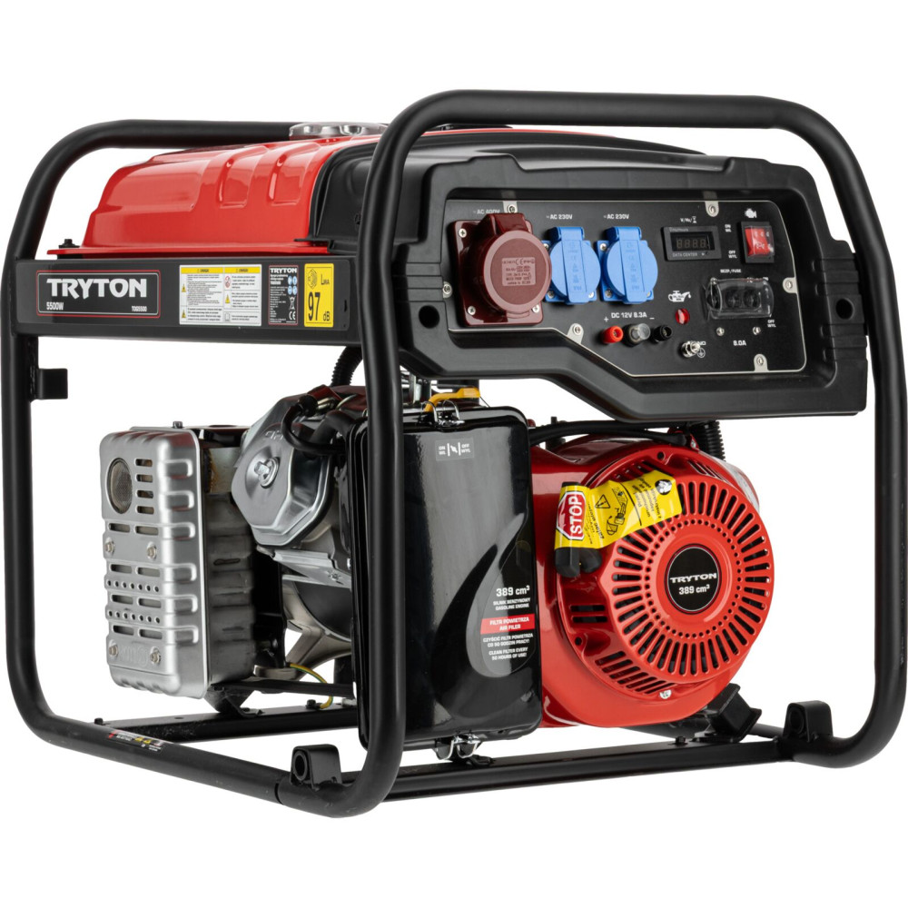 Agregat prądotwórczy 5kw (max 5,5kw), avr, 1x400v,2x230v Agregat prądotwórczy 5kw (max 5,5kw), avr, 1x400v,2x230v