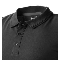 Polo t-shirt DENIM, svart, storlek XL