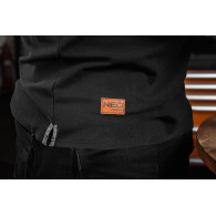 Koszulka polo DENIM, czarna, rozmiar XXXL