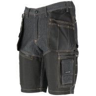 Spodenki krótkie jeans. czar. ze wzmoc., 'xl', ce, lahti