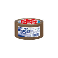 H5716800 Taśma pakowa mocna  cichoodwijalna 66m / 50mm brązowa Tesa
