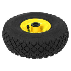69-002- Hjul 26 cm för skottkärra vagn 260x85 3.00/4 gult