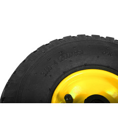 69-002- Hjul 26 cm för skottkärra vagn 260x85 3.00/4 gult