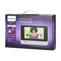 Philips WelcomeEye AddConnect, monitor, LCD 7', WI-FI + APP för telefon, portkontroll, intercom, för att utöka system från…