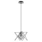 CORRADO 1P, hängande lampa, E14 max. 40W, krom