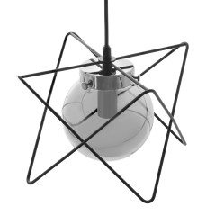 CORRADO 1P, hängande lampa, E14 max. 40W, krom | HandlaSmidigt.se
