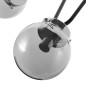 GALAXI 3P, hängande lampa, E14 max. 3x 40W, krom