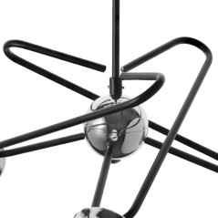 GALAXI 3P, hängande lampa, E14 max. 3x 40W, krom | HandlaSmidigt.se