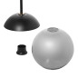 LARA 1P, hängande lampa, E27 max. 60W, svart