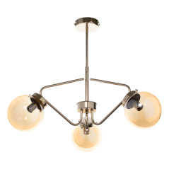BULAT 3P, hängande lampa, E14 max. 3x40W, guld | HandlaSmidigt.se