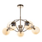 BULAT 5P, hängande lampa, E14 max. 5x40W, guld