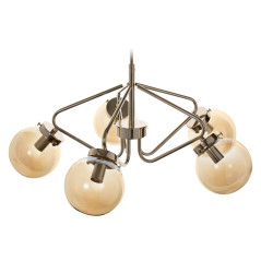 BULAT 5P, hängande lampa, E14 max. 5x40W, guld | HandlaSmidigt.se