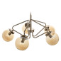 BULAT 5P, hängande lampa, E14 max. 5x40W, guld