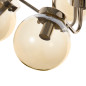 BULAT 5P, hängande lampa, E14 max. 5x40W, guld