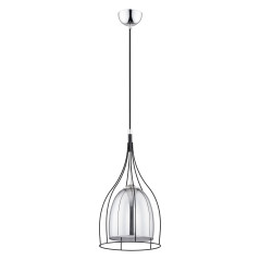 ADELE 1P, hängande lampa, E27 max. 60W, svart | HandlaSmidigt.se