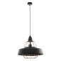 ROCCO 1P, hängande lampa, E27 max. 60W, svart, koppar