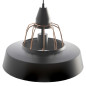 ROCCO 1P, hängande lampa, E27 max. 60W, svart, koppar
