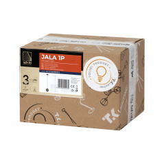 JALA 1P, hängande lampa, E27 max.15W, svart | HandlaSmidigt.se