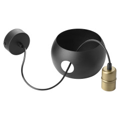 JALA 1P, hängande lampa, E27 max.15W, svart | HandlaSmidigt.se