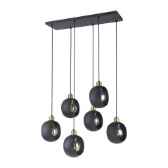 JALA 6P, hängande lampa, E27 max.15W, svart