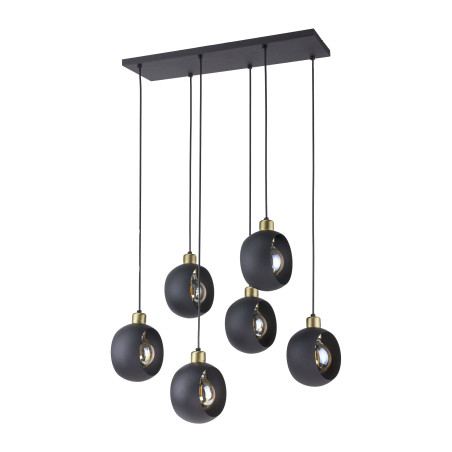 JALA 6P, hängande lampa, E27 max.15W, svart